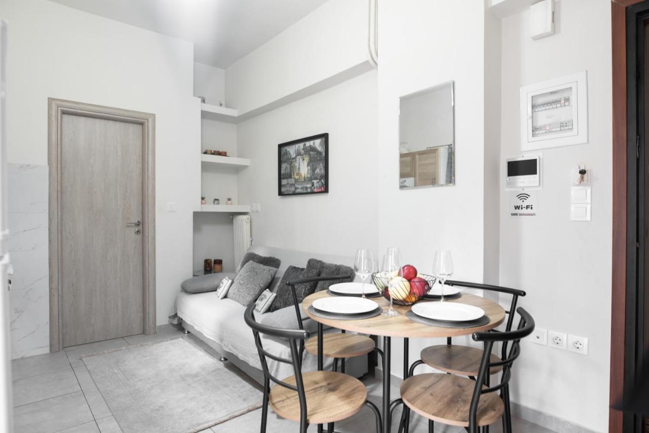 Cozy Cityscape Apartment In Atény Exteriér fotografie
