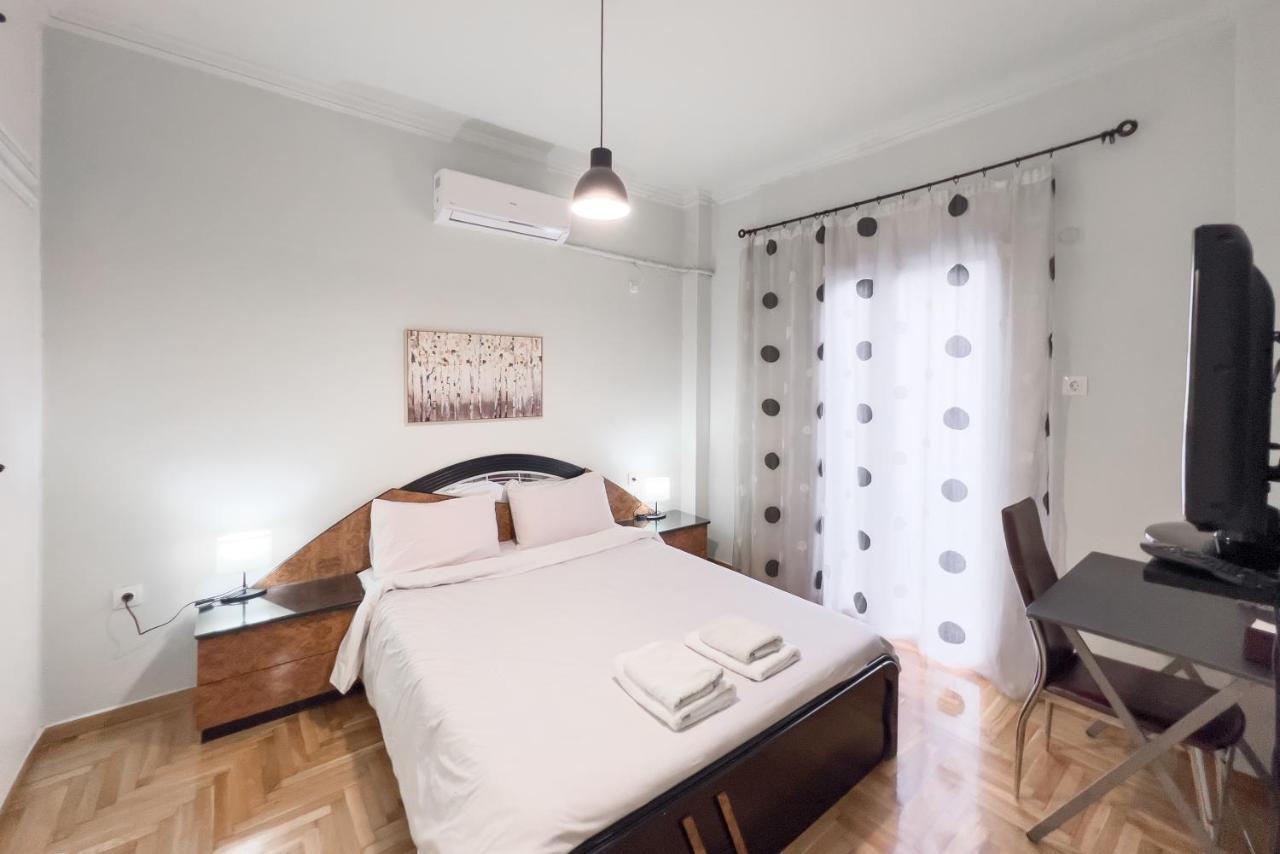 Cozy Cityscape Apartment In Atény Exteriér fotografie