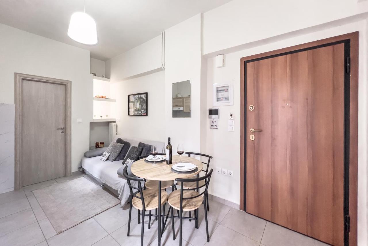 Cozy Cityscape Apartment In Atény Exteriér fotografie